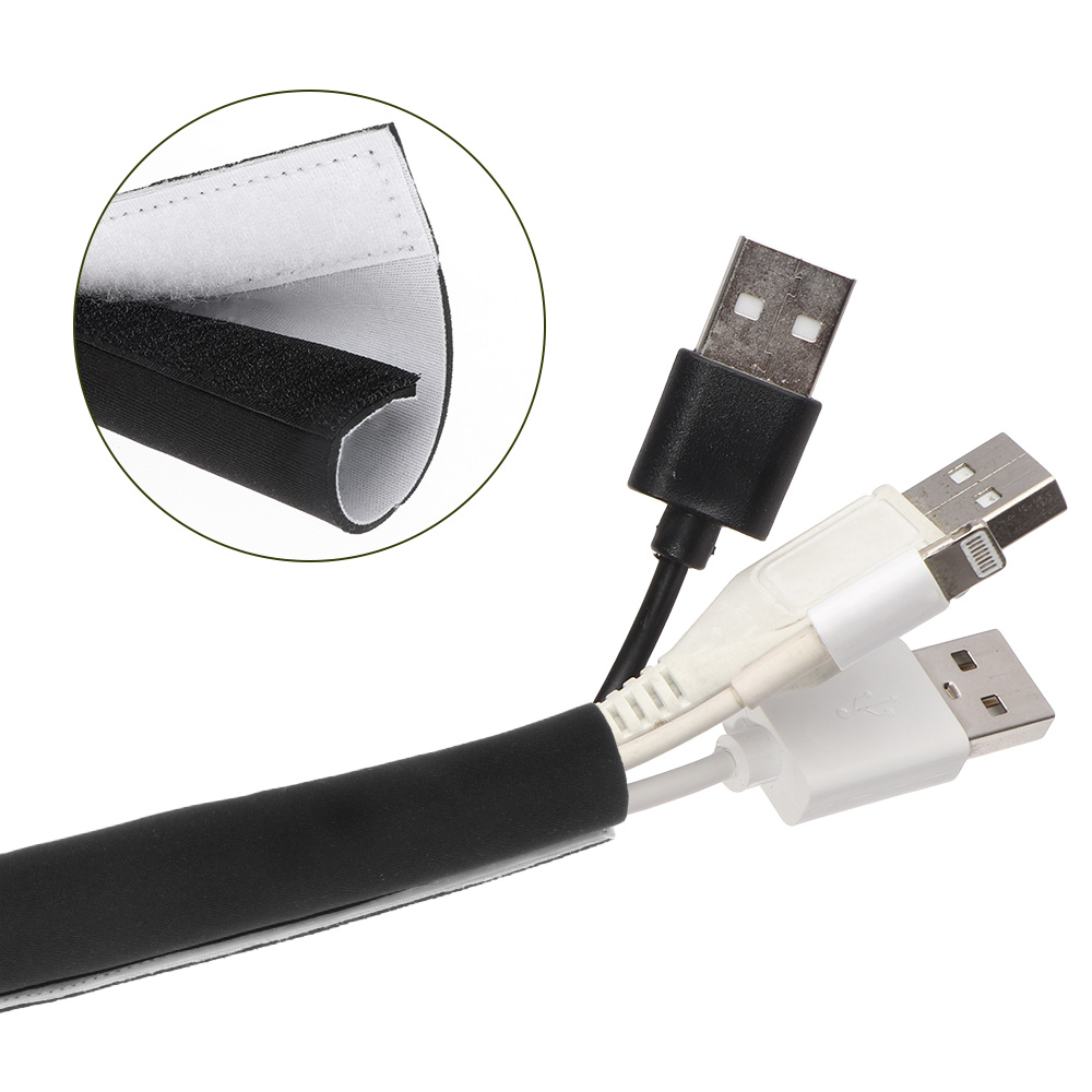 Cable Sleeve Neoprene - DIY Cable Management Sleeve Braided Sleeves