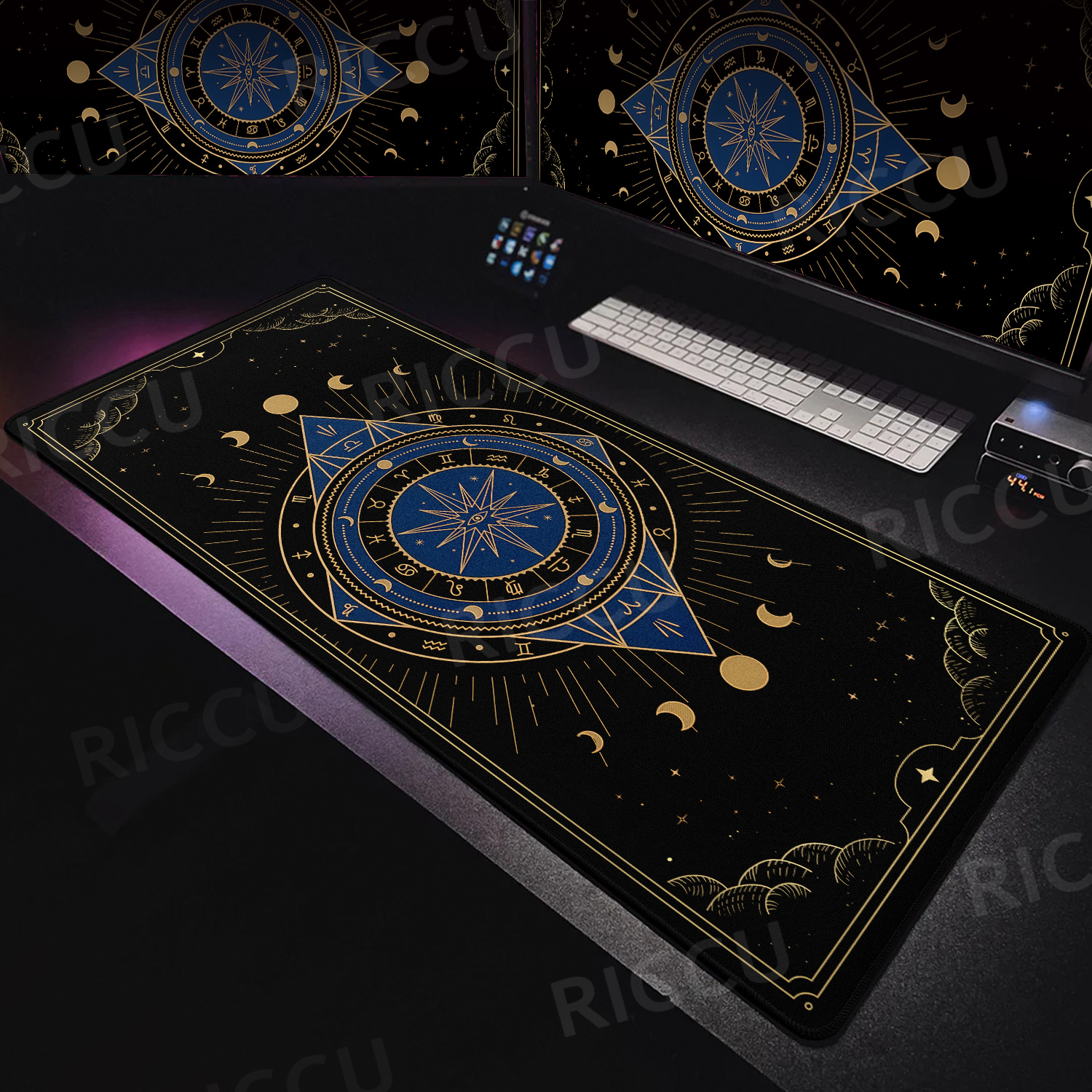 Tech Table Accessories - Art Magic Tarot Card Mouse Pad