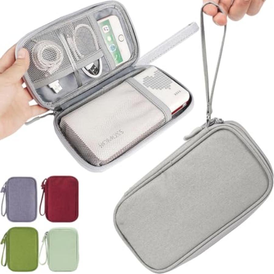 Tech Accessories Travel Organizer Pouch - Cord Organizer Travel Cable Organizer Bag