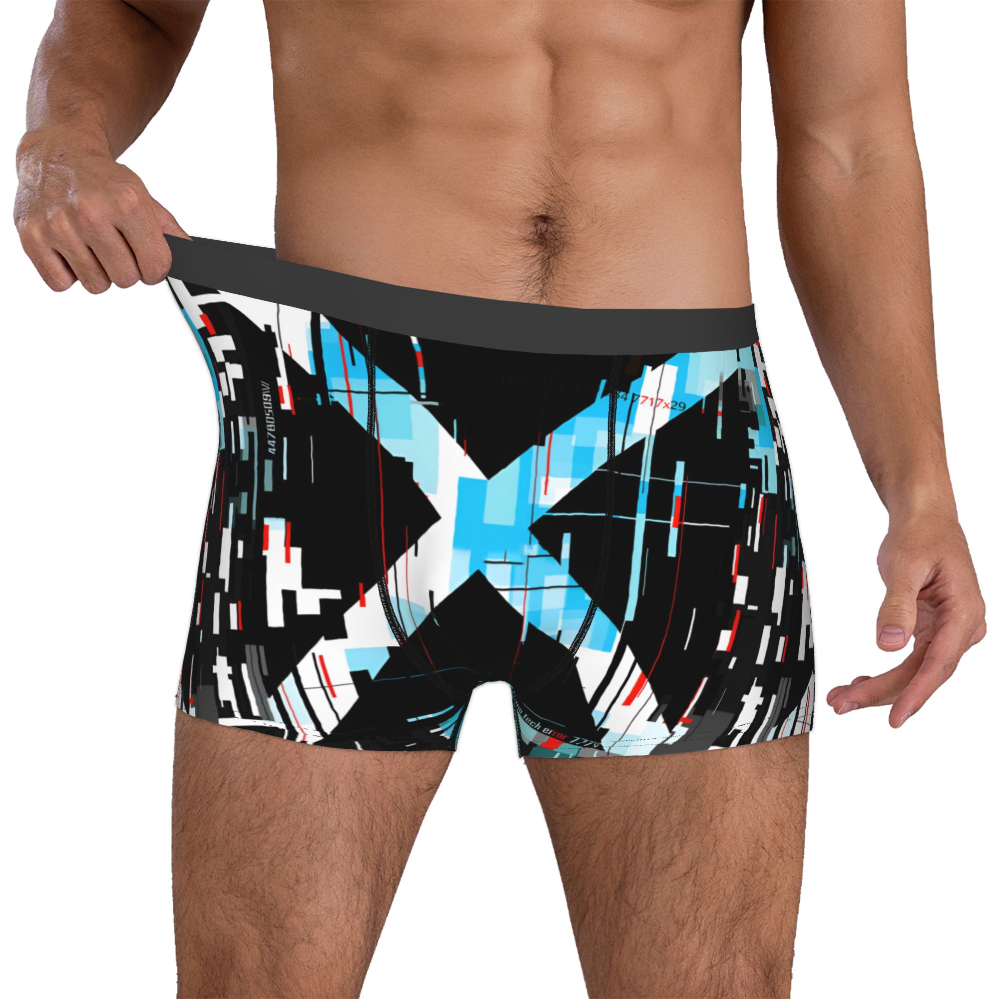 Tech Wear Accessories - Customized Japanese Tokyo Techwear Logo Boxer