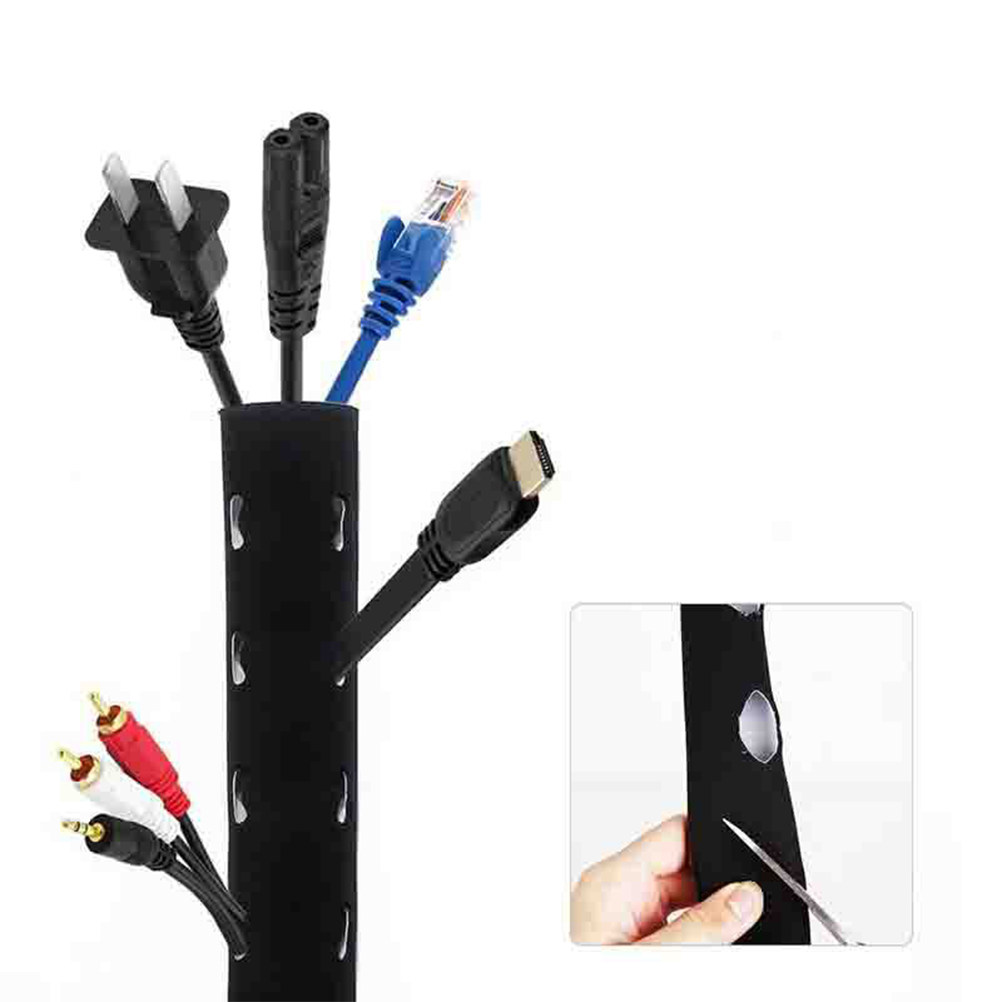 2Pcs Cable Management Sleeve P - Cable Sleeve Neoprene avis et prix