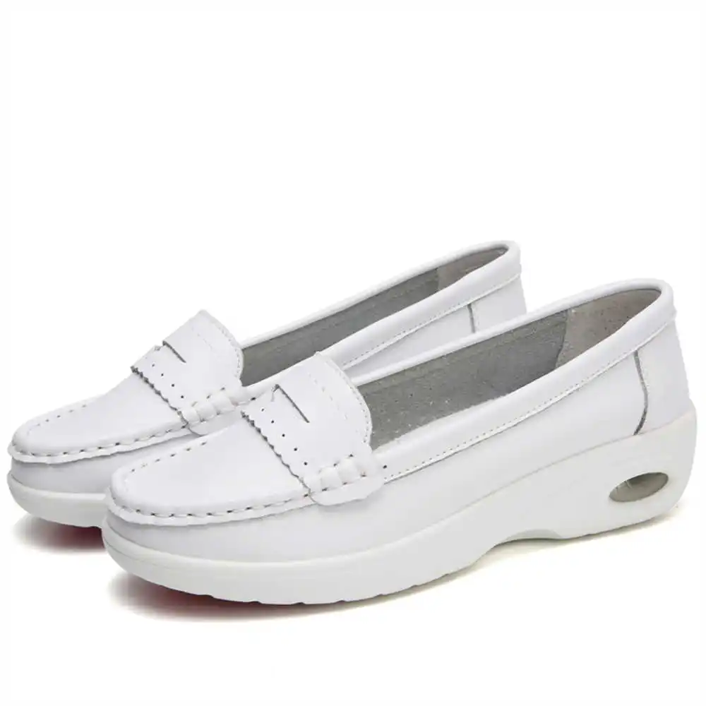 Thick Sole Slipon White Traine - Tech Accessories For College avis et prix