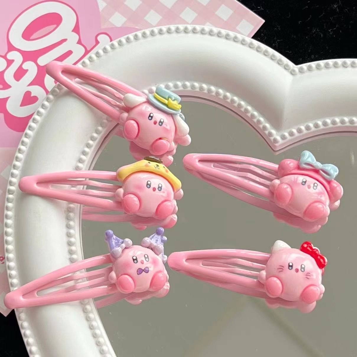 1~10pcs Cute Kirby BB Hair Cli - Tech Hair Accessories avis et prix