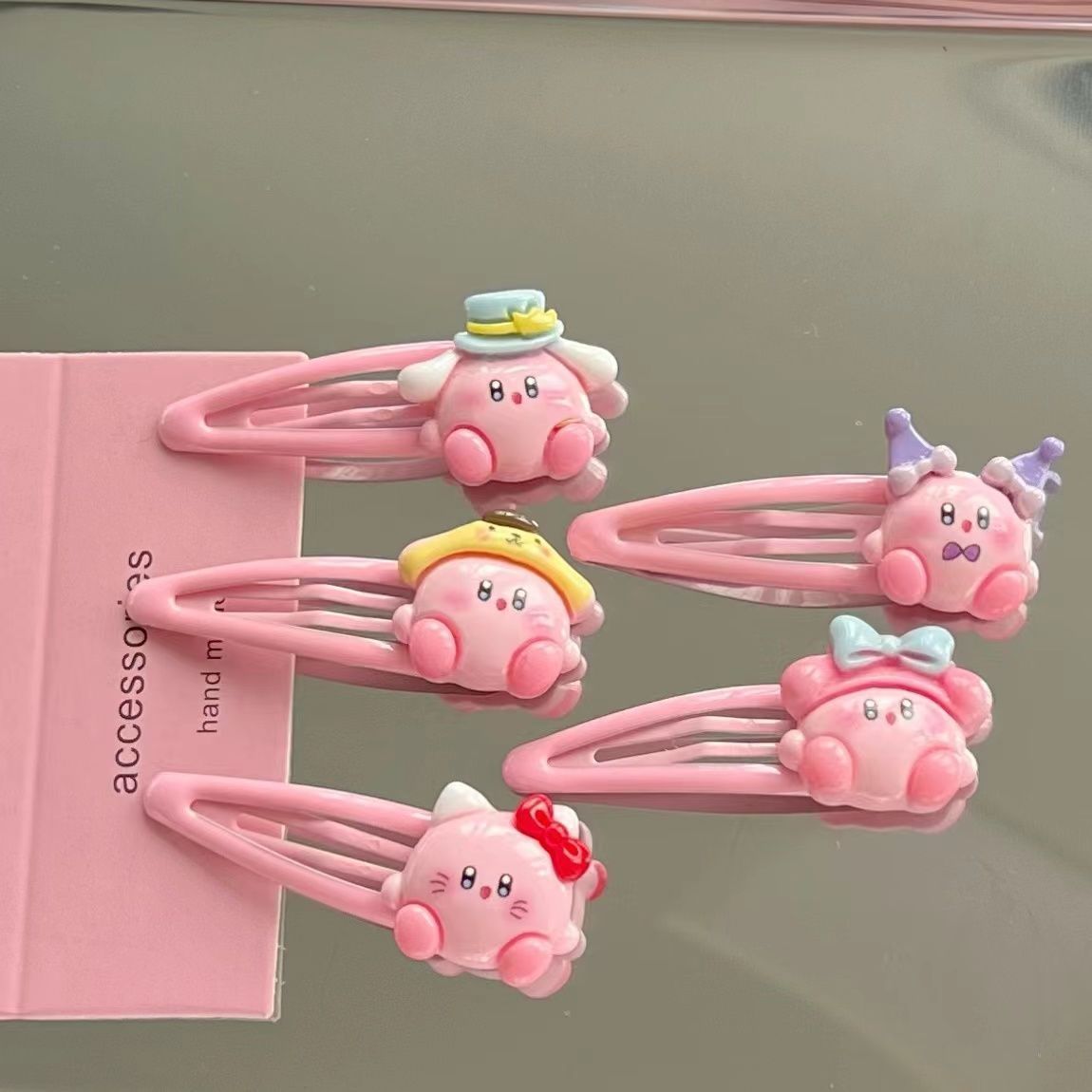 1~10pcs Cute Kirby BB Hair Cli - Tech Hair Accessories avis et prix