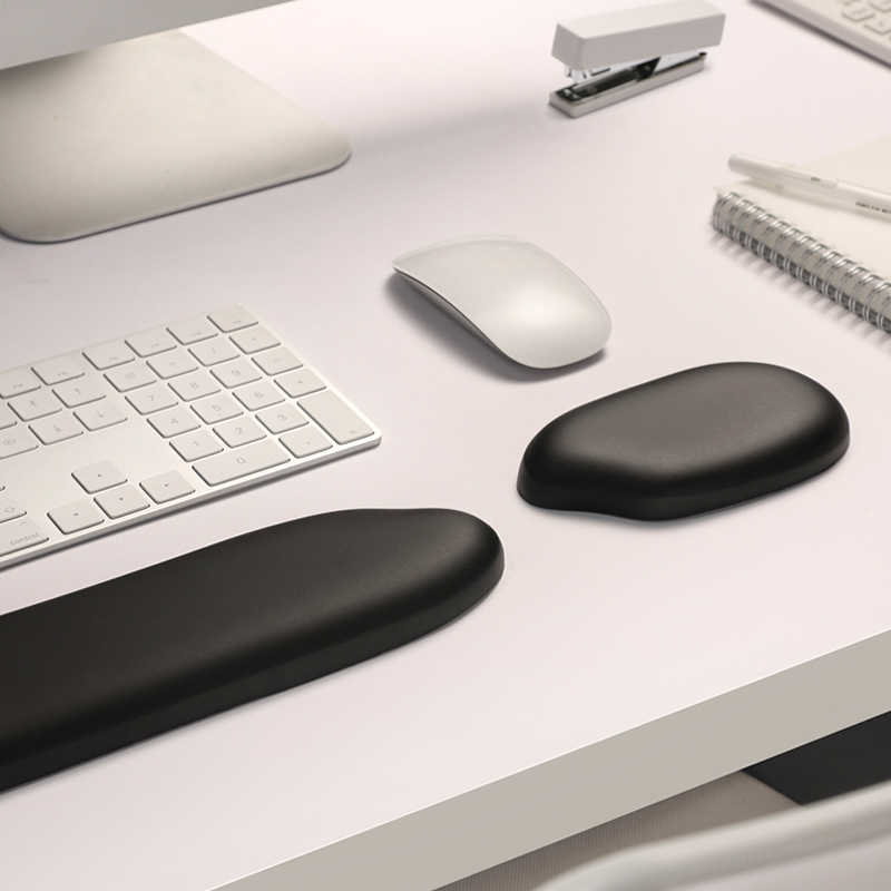 Rice Silicone Wrist Mouse Pad  - Keyboard Wrist Pad Leather avis et prix