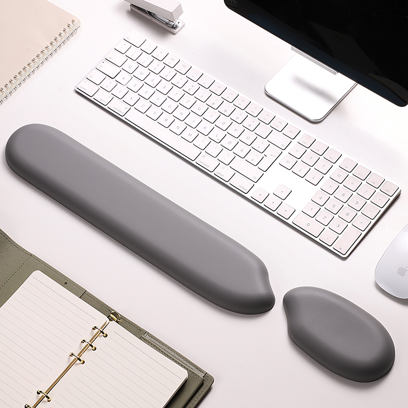 Rice Silicone Wrist Mouse Pad  - Keyboard Wrist Pad Leather avis et prix