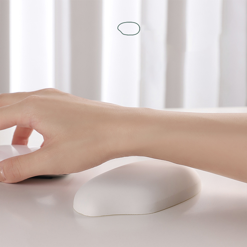 Rice Silicone Wrist Mouse Pad  - Keyboard Wrist Pad Leather avis et prix