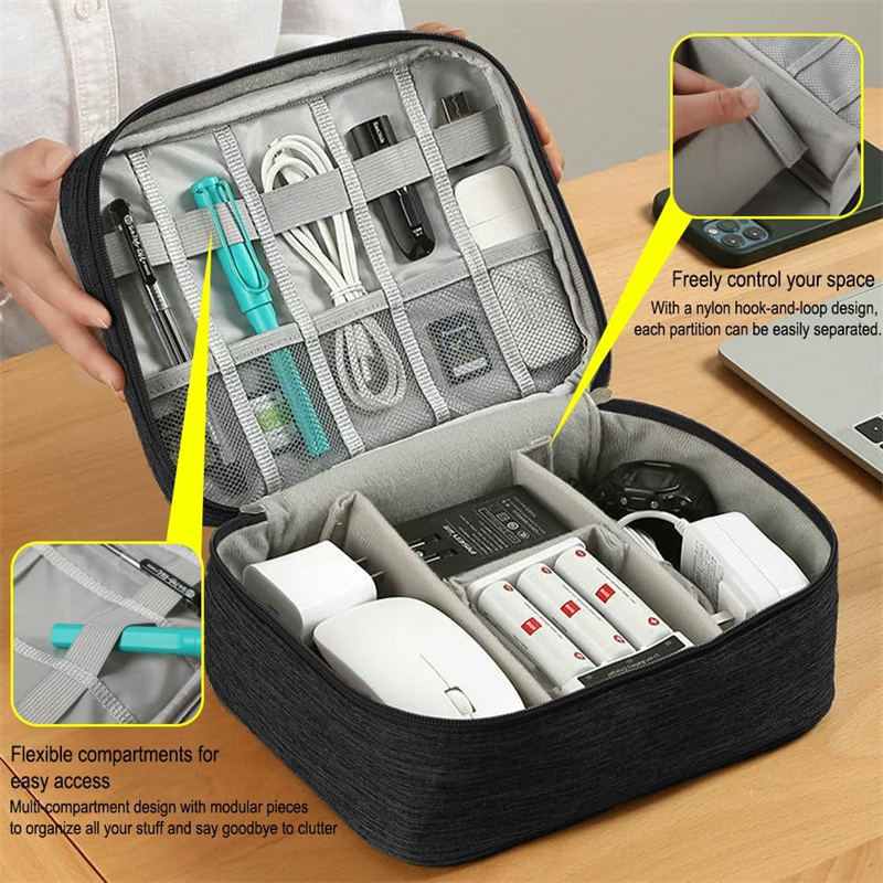 Travel Cable Organizer Case Mu - Tech Room Accessories avis et prix
