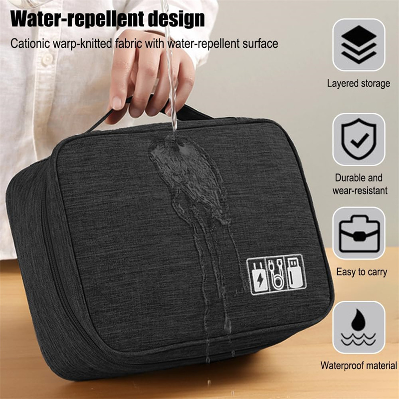 Travel Cable Organizer Case Mu - Tech Room Accessories avis et prix
