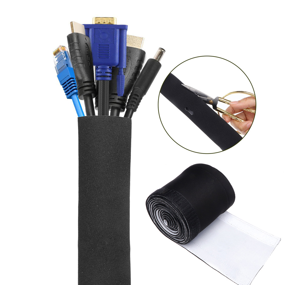 DIY Cable Management Sleeve Br - Cable Sleeve Neoprene avis et prix