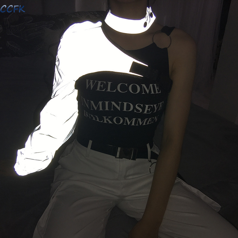 Y2k Aesthetic Reflective Women - Tech Wear Accessories avis et prix