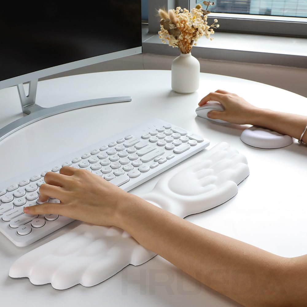 Mechanical Keyboard Mouse Wris - Keyboard Wrist Pad Leather avis et prix