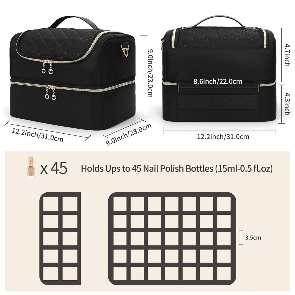Double Layer Nail Polish Organ - Tech Woven Accessories avis et prix
