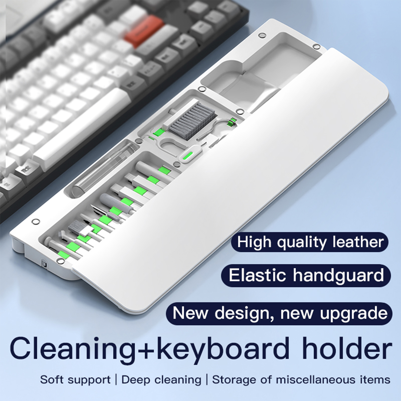 ABS & Leather Hand Wrist Rest  - Keyboard Wrist Pad Leather avis et prix