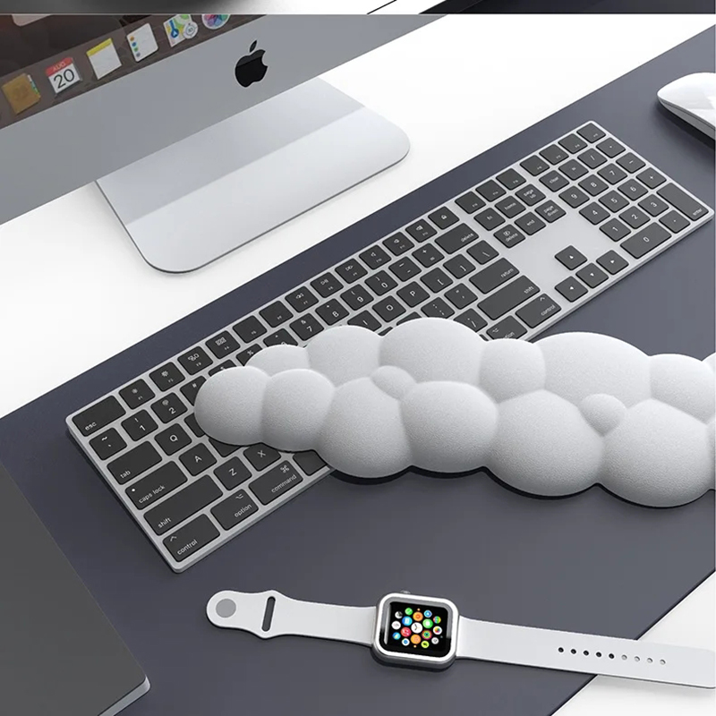Mouse pad with wrist rest keyb - Keyboard Wrist Pad Leather avis et prix