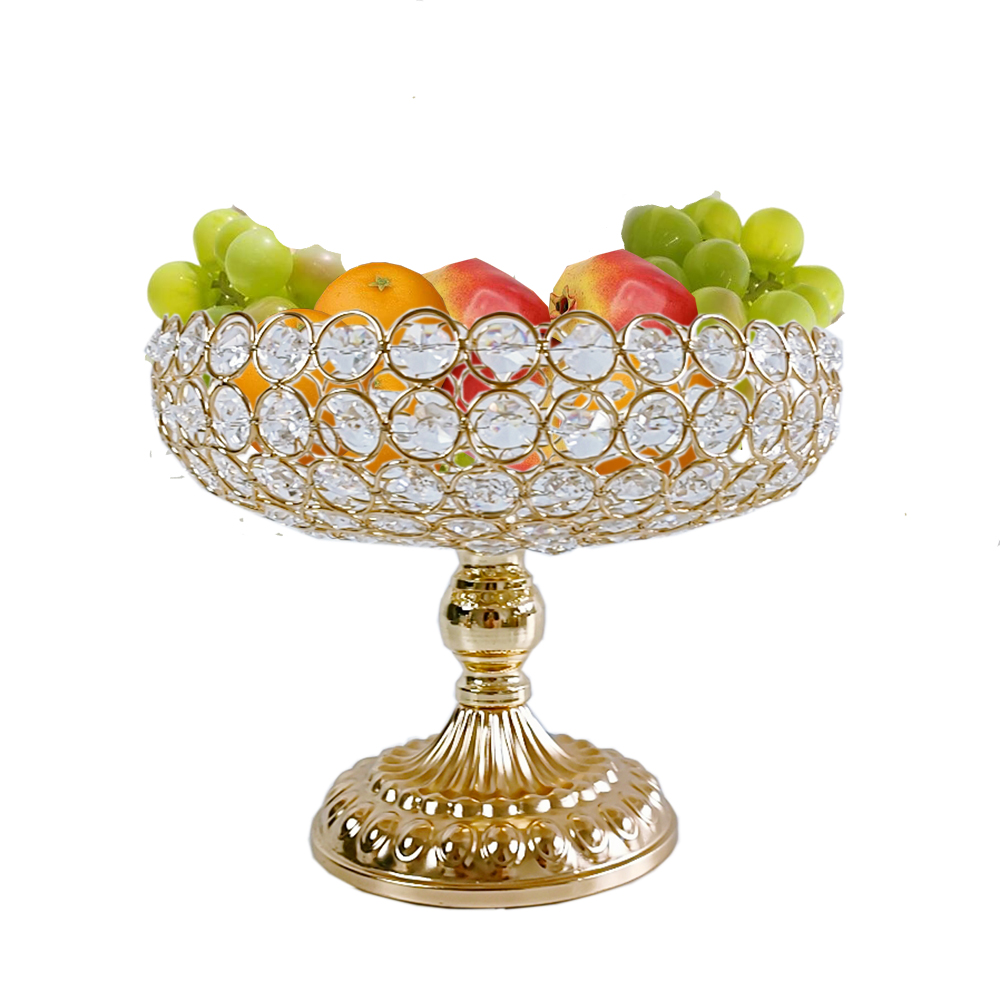 1pcs Crystal Fruit Gold living - Tech Room Accessories avis et prix