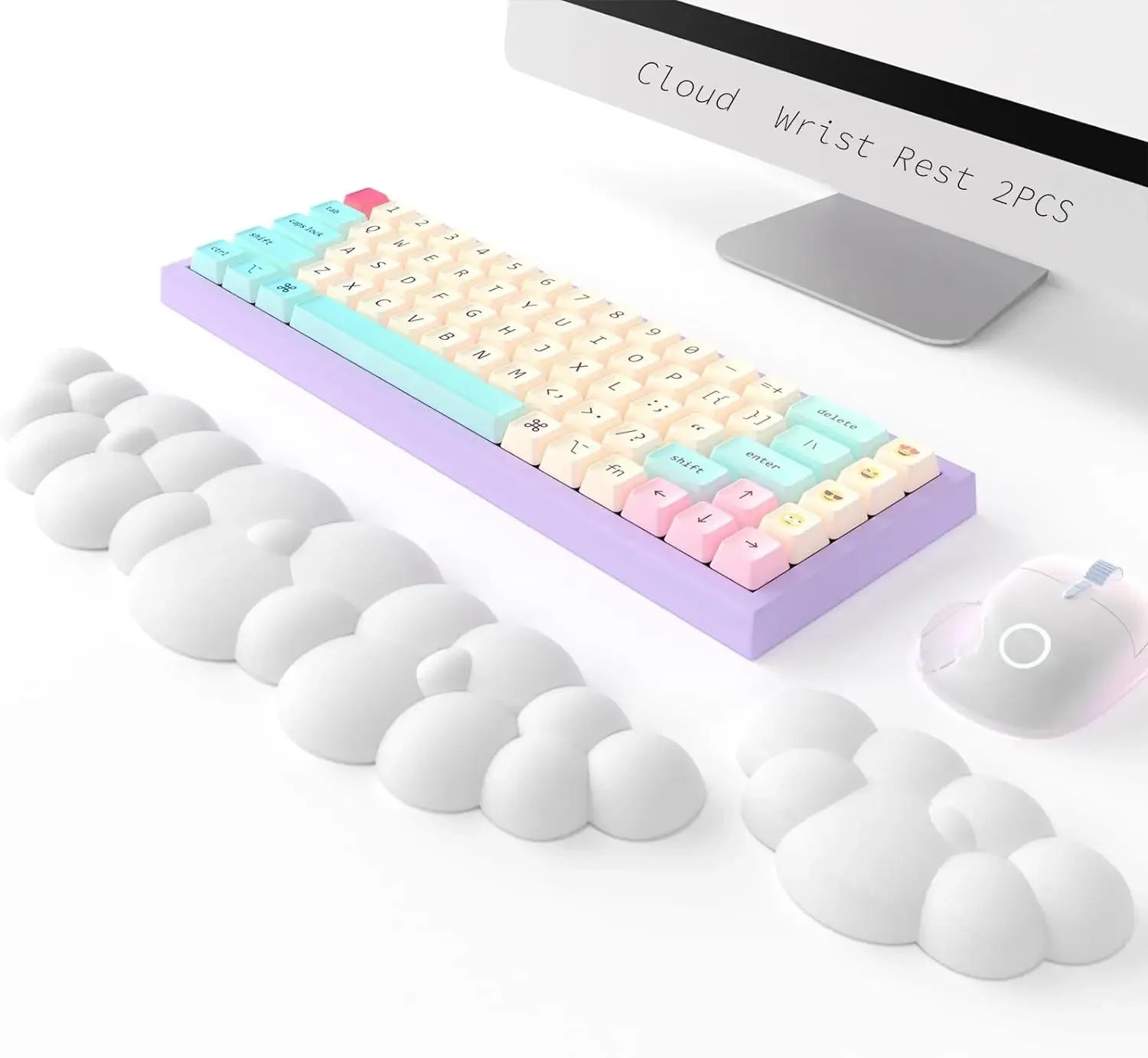 Keyboard Cloud Wrist Rest Memo - Keyboard Wrist Pad Leather avis et prix