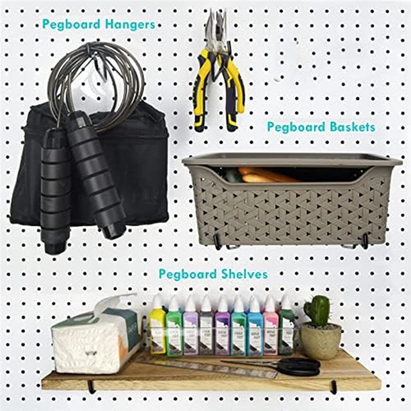 75STO-Peg Board Shelf Hooks, 8 - Tech Room Accessories avis et prix