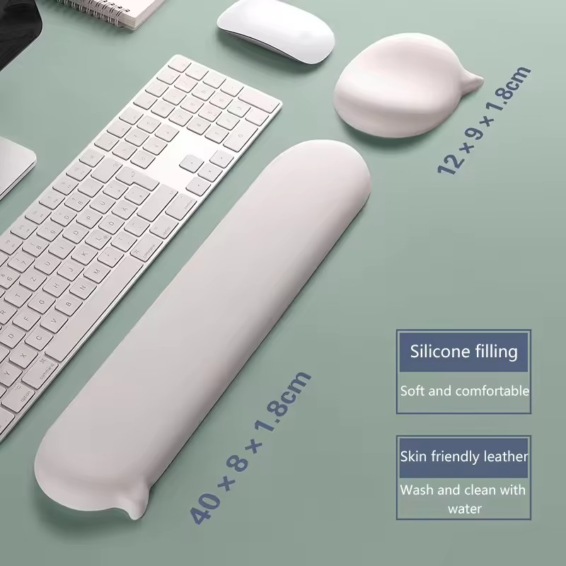 Mousepad Silicone Wrist Rest S - Keyboard Wrist Pad Leather avis et prix