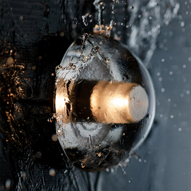 Crystal Glass Wall Lamp Living - Tech Room Accessories avis et prix
