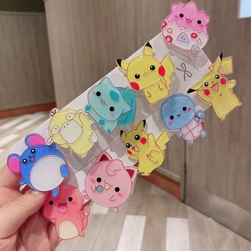 Pokémon Hair Clips Hairpins Cu - Tech Hair Accessories avis et prix