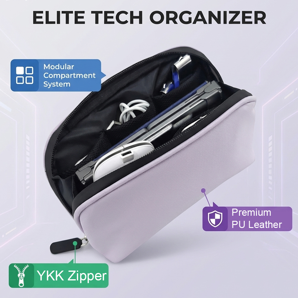 Tech Organizer Bag Portable El - Tech Accessories Travel Organizer Pouch avis et prix