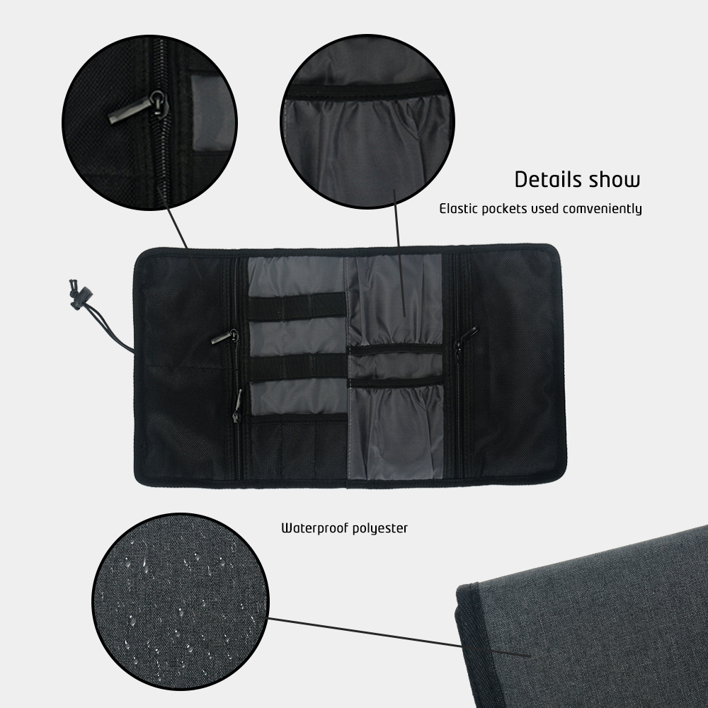 Travel Cable Storage Bag，Elect - Tech Accessories Travel Organizer Pouch avis et prix