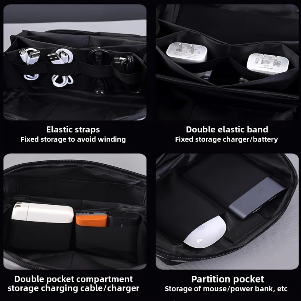 Portable Data Cable Storage Ba - Tech Accessories Travel Organizer Pouch avis et prix
