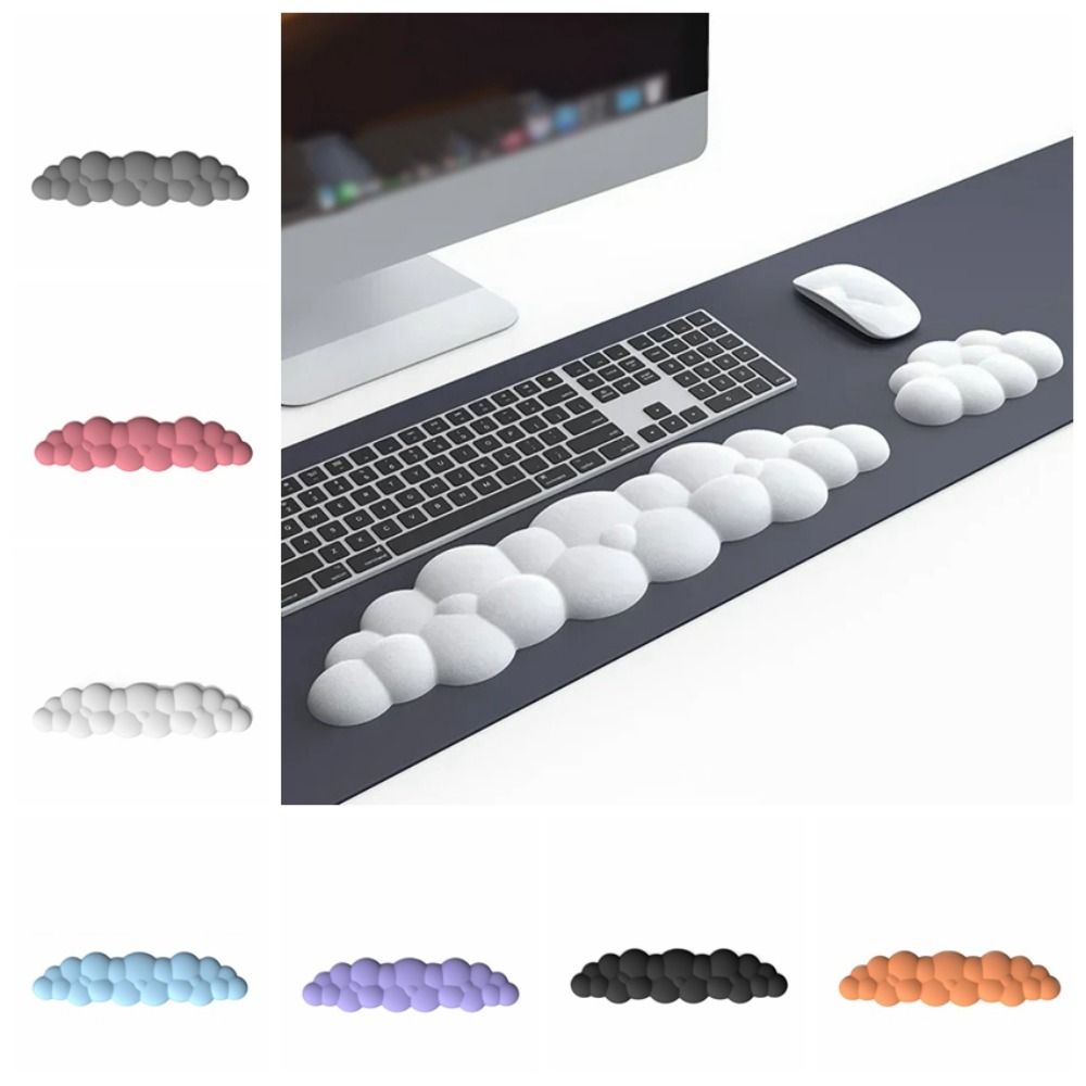 Soft Cloud Shaped Keyboard Wri - Keyboard Wrist Pad Leather avis et prix