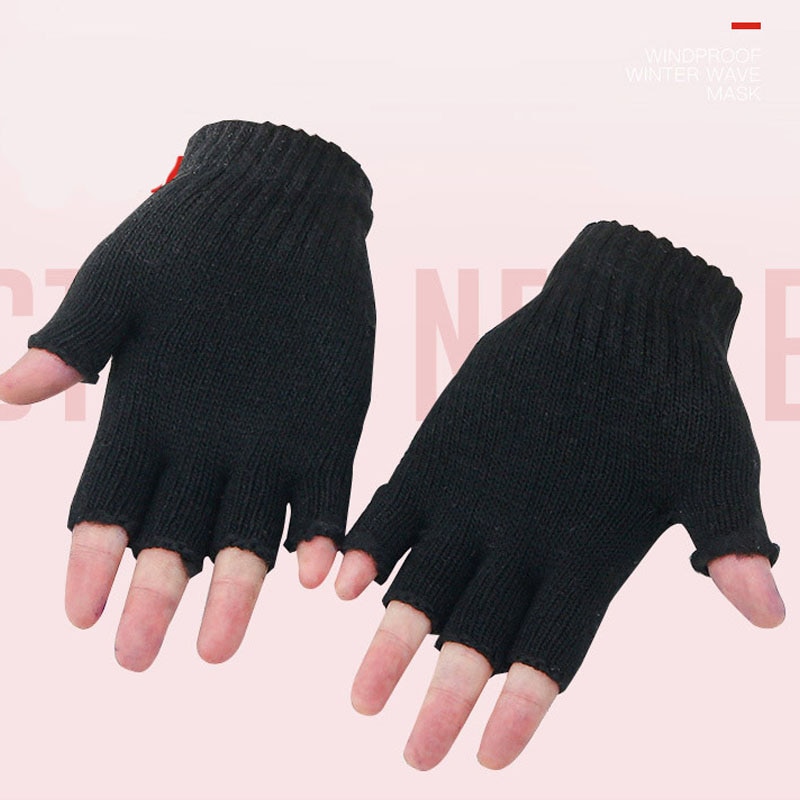 Black Winter Warm Pure Black K - Tech Wear Accessories avis et prix