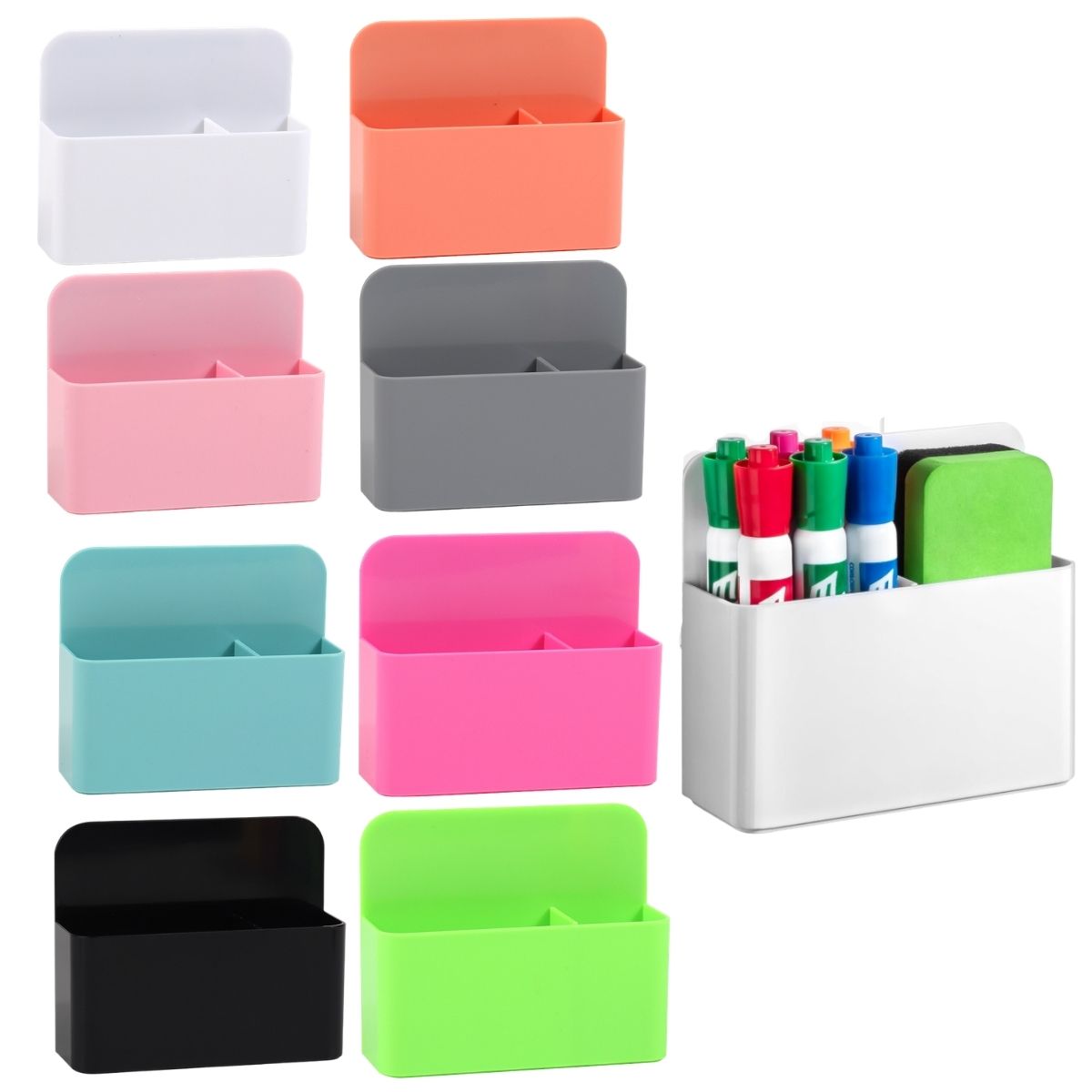 2 Pcs Magnetic Dry Erase Marke - Pen Holder Magnetic avis et prix