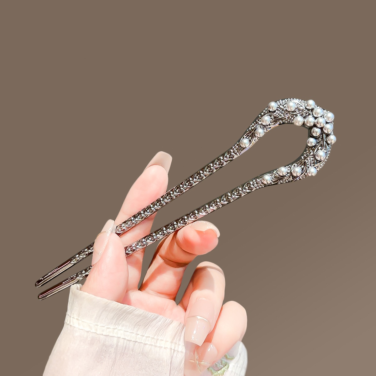 New Pearl U Shaped Hairpin For - Tech Hair Accessories avis et prix