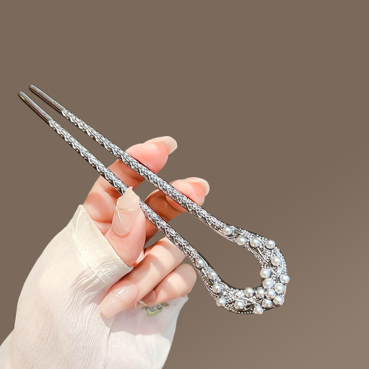 New Pearl U Shaped Hairpin For - Tech Hair Accessories avis et prix