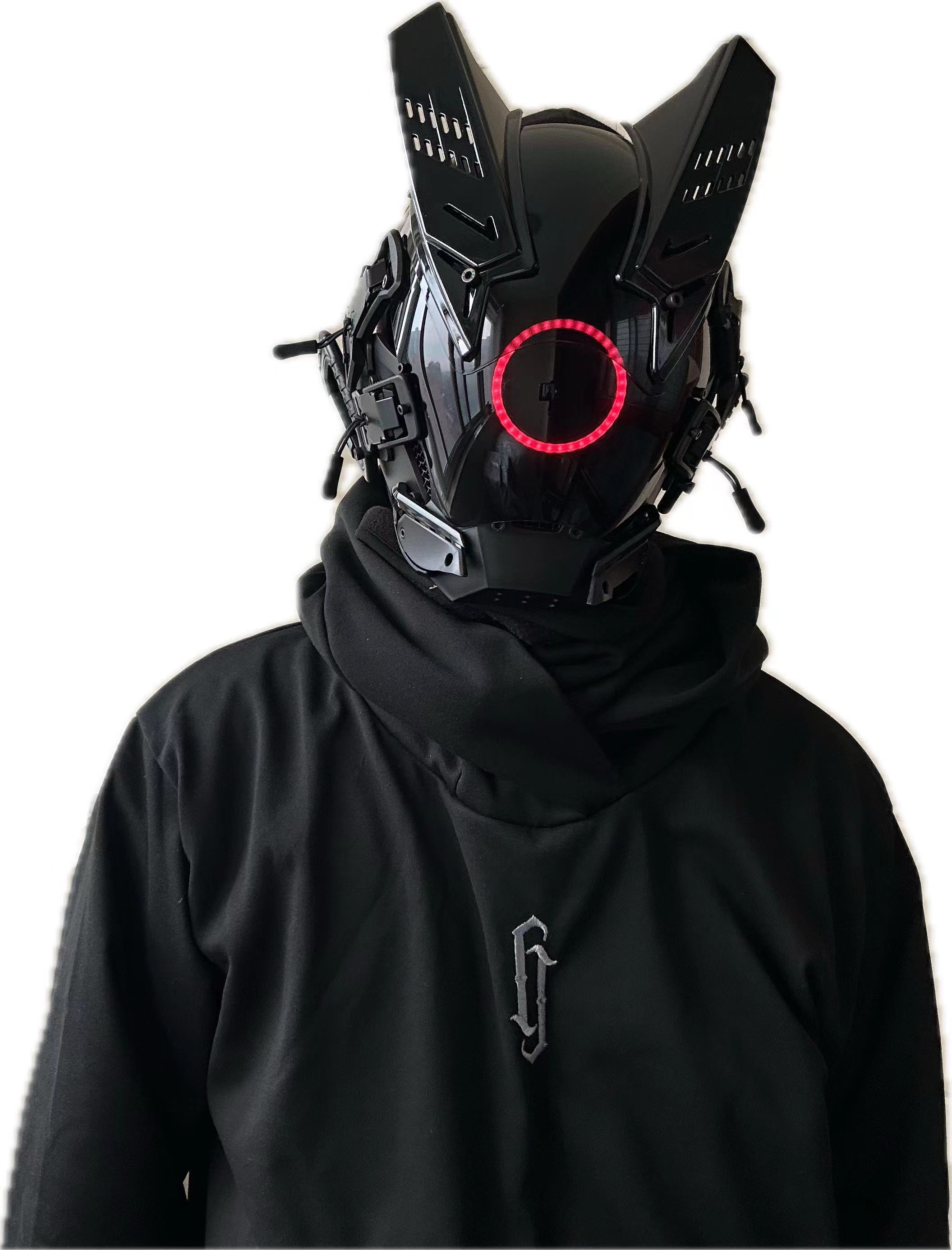 Cyberpunk LED Mask Cosplay Mas - Tech Wear Accessories avis et prix