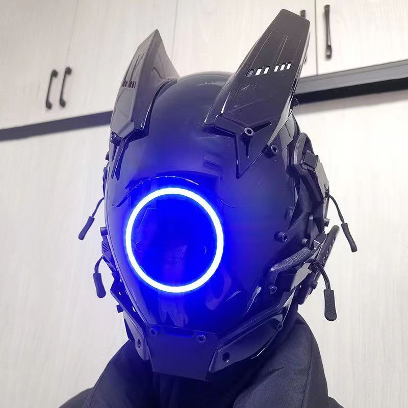 Cyberpunk LED Mask Cosplay Mas - Tech Wear Accessories avis et prix