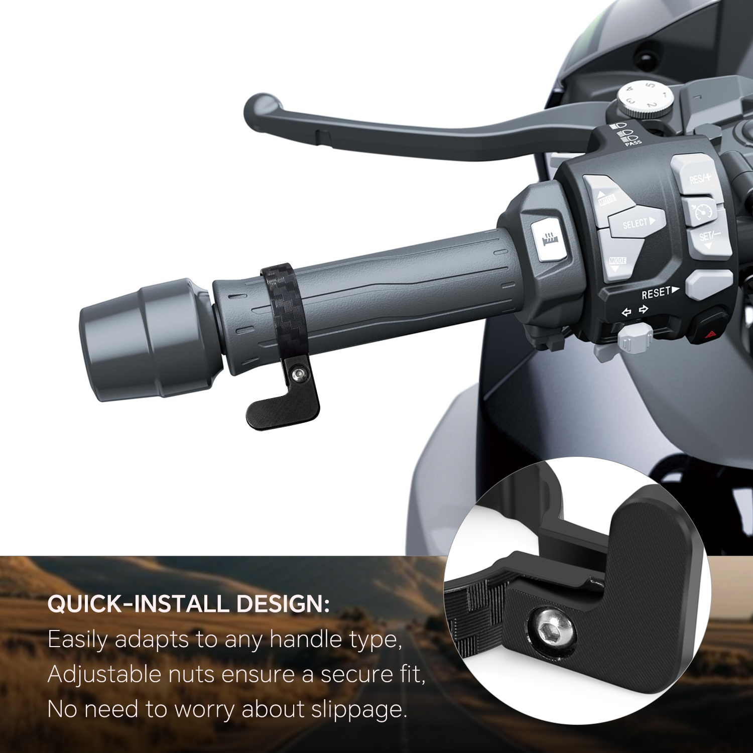 tmax Motorcycle CNC Universal  - Tech Accessories Shop avis et prix