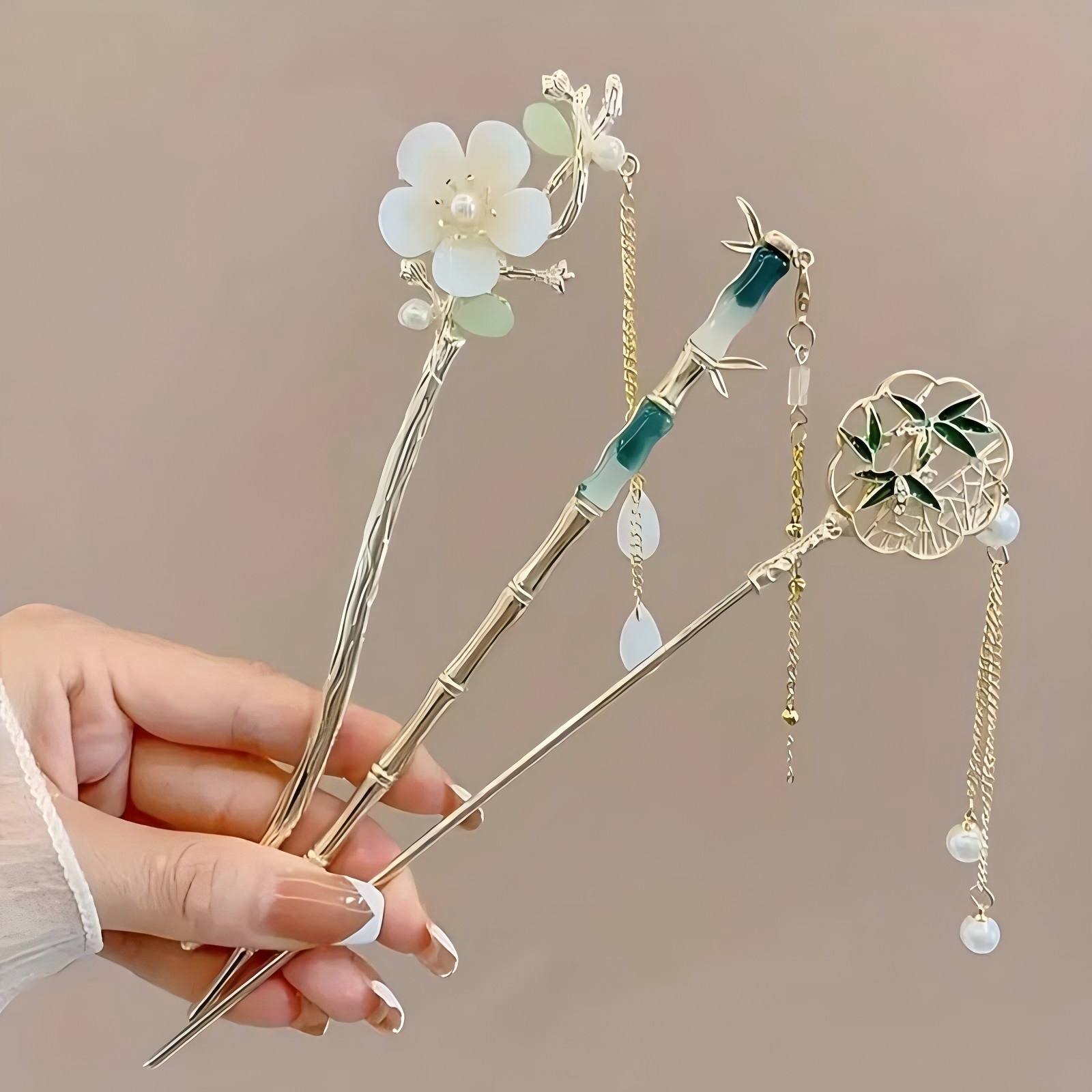 1/6pcs Elegant Chinese Style T - Tech Hair Accessories avis et prix