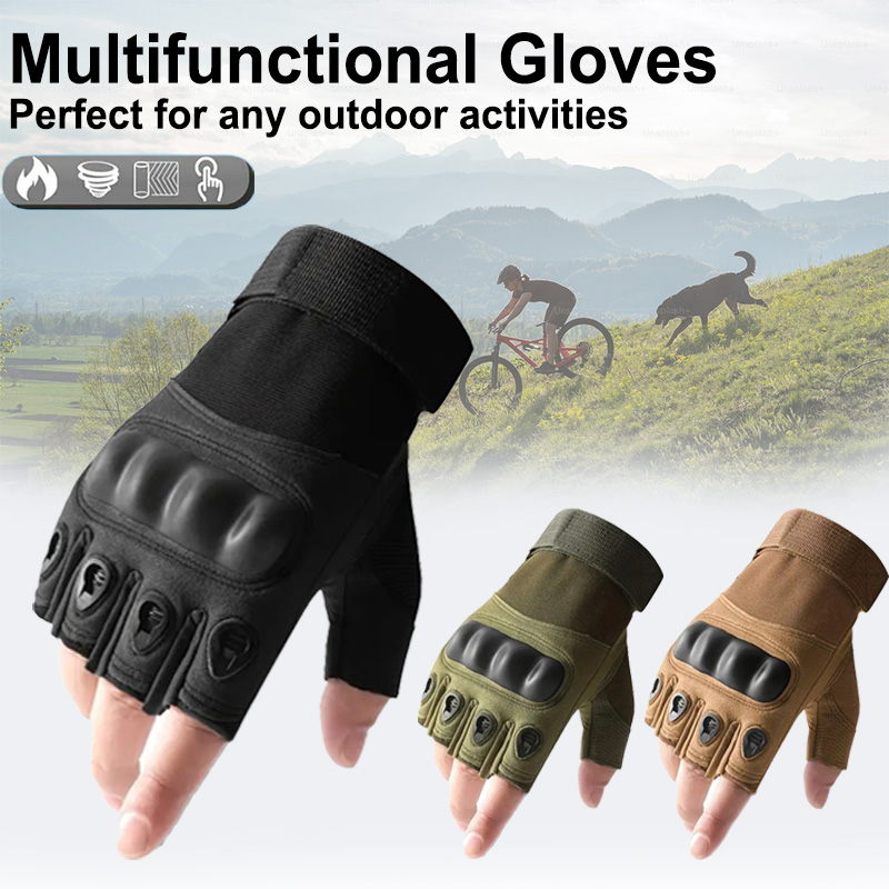 1Pair Tactical Fingerless Glov - Tech Wear Accessories avis et prix
