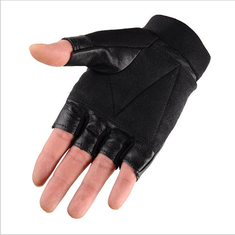 Men's Half Finger Leather Fitn - Tech Wear Accessories avis et prix