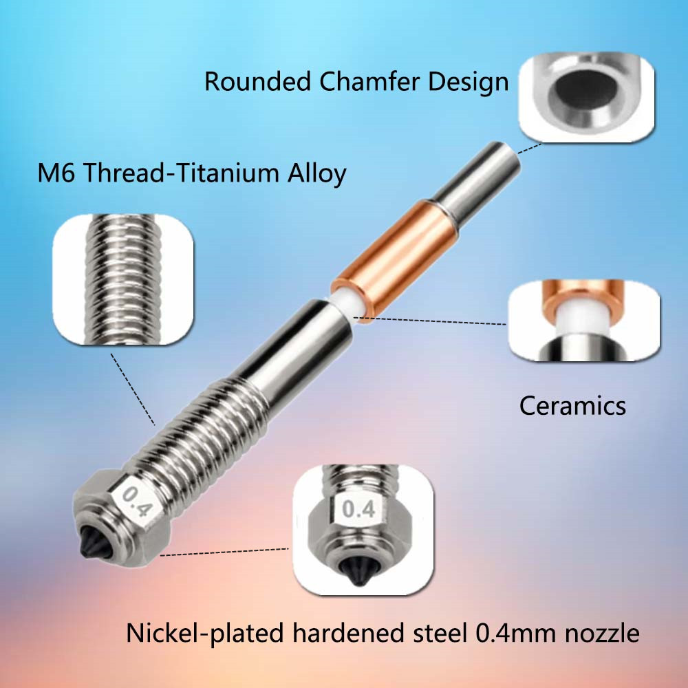 For QIDI Plus 4 Bimetal Nozzle - Tech Accessories Shop avis et prix