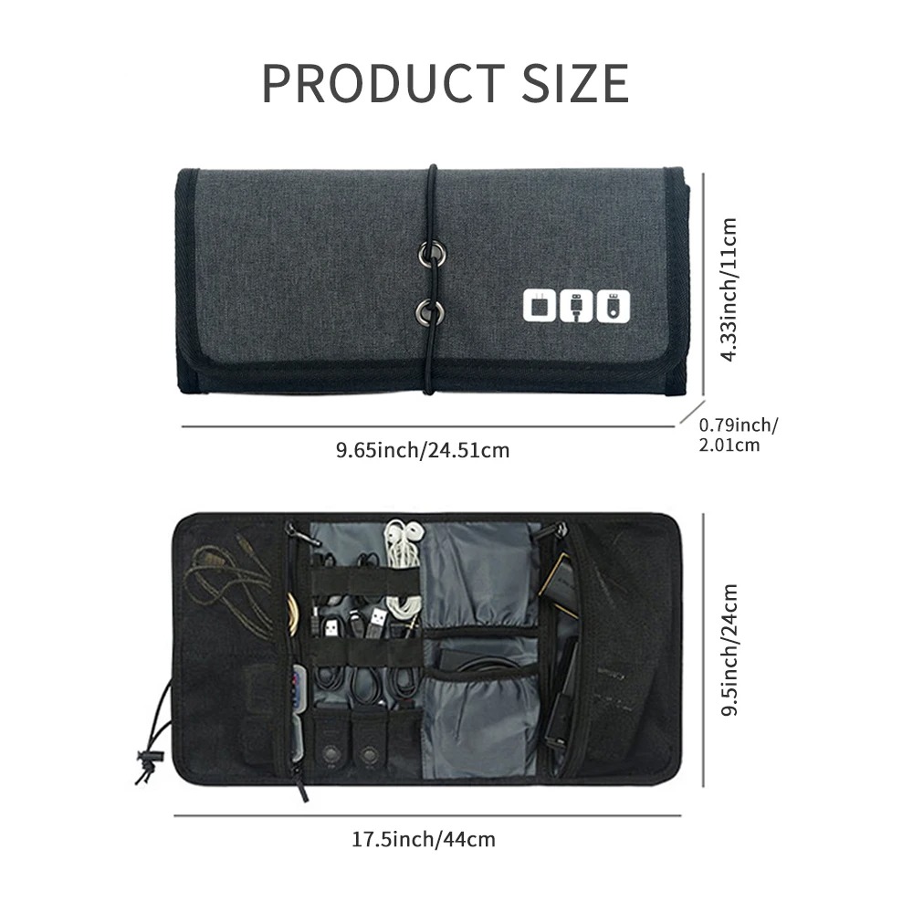 Electronic Organizer Cord Pouc - Tech Accessories Travel Organizer Pouch avis et prix