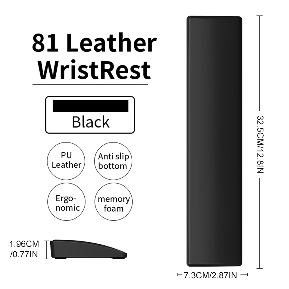 Keyboard Wrist Rest Pad Ergono - Keyboard Wrist Pad Leather avis et prix