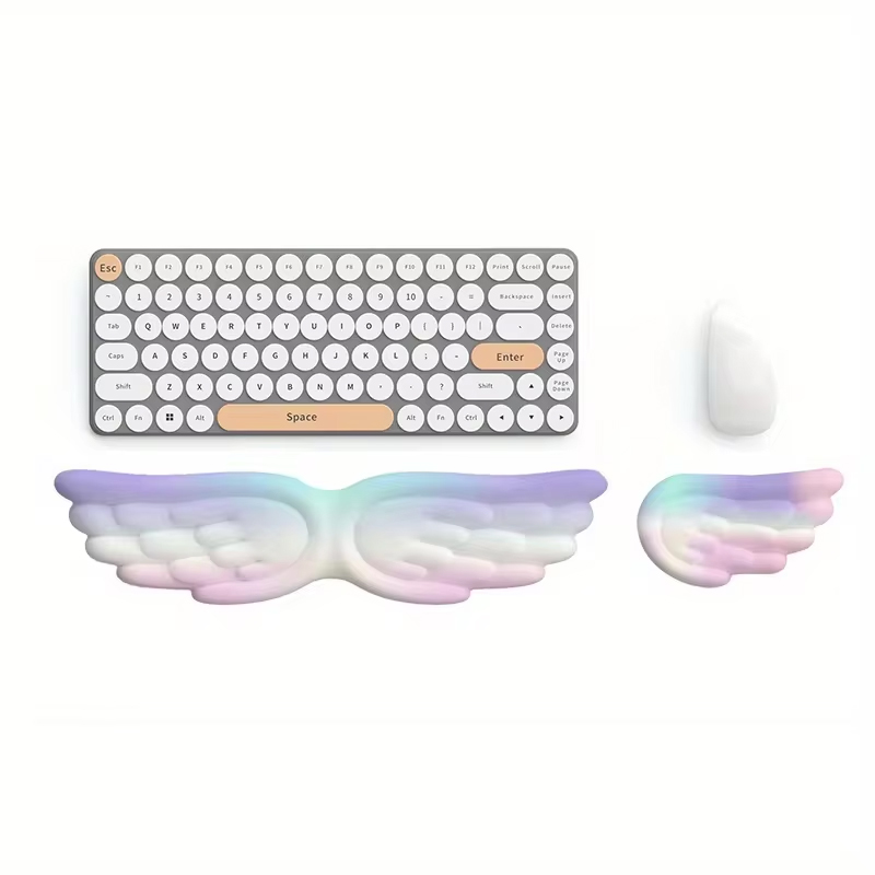 Mouse Pad with Wrist Rest Keyb - Keyboard Wrist Pad Leather avis et prix