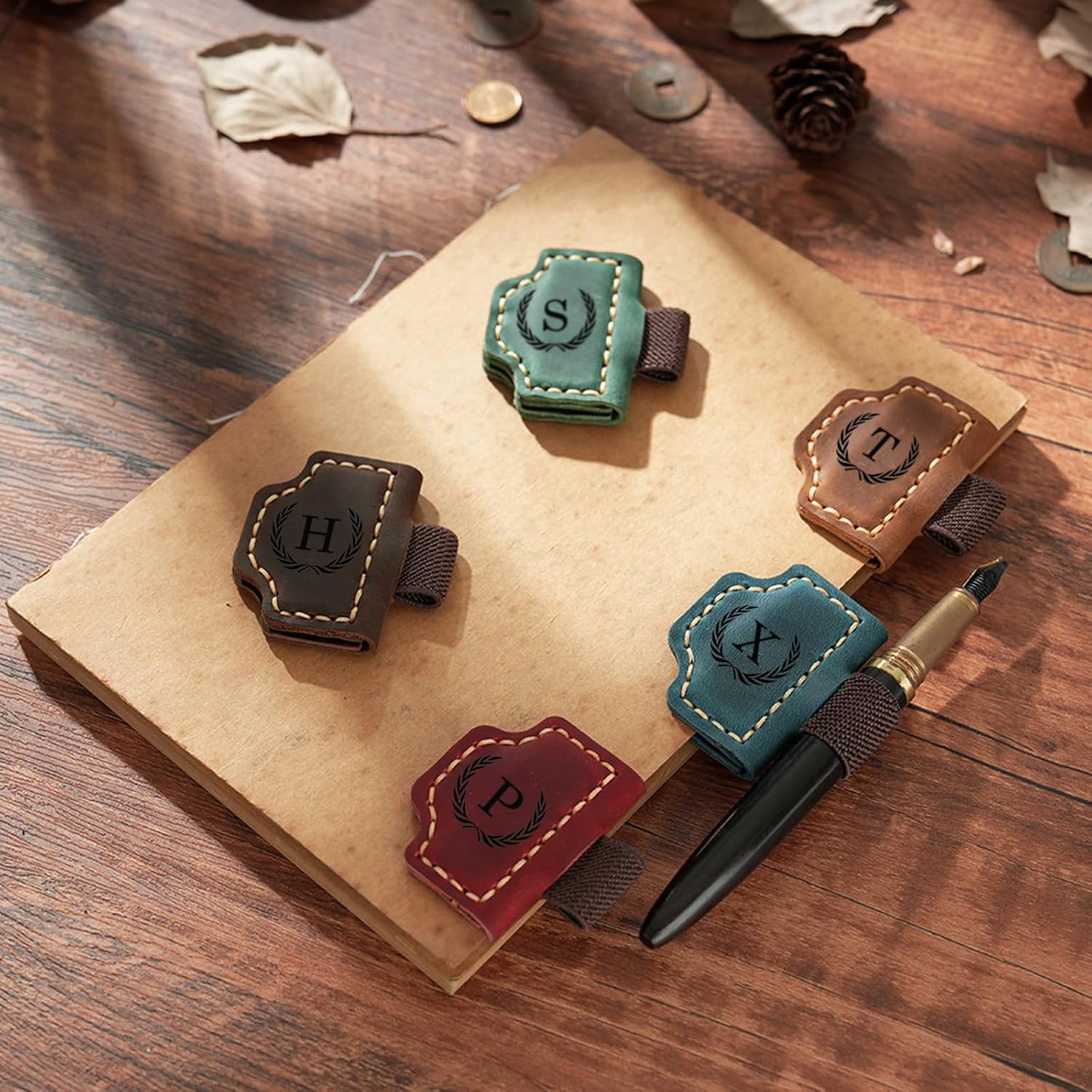 Personalized Leather Magnetic  - Pen Holder Magnetic avis et prix