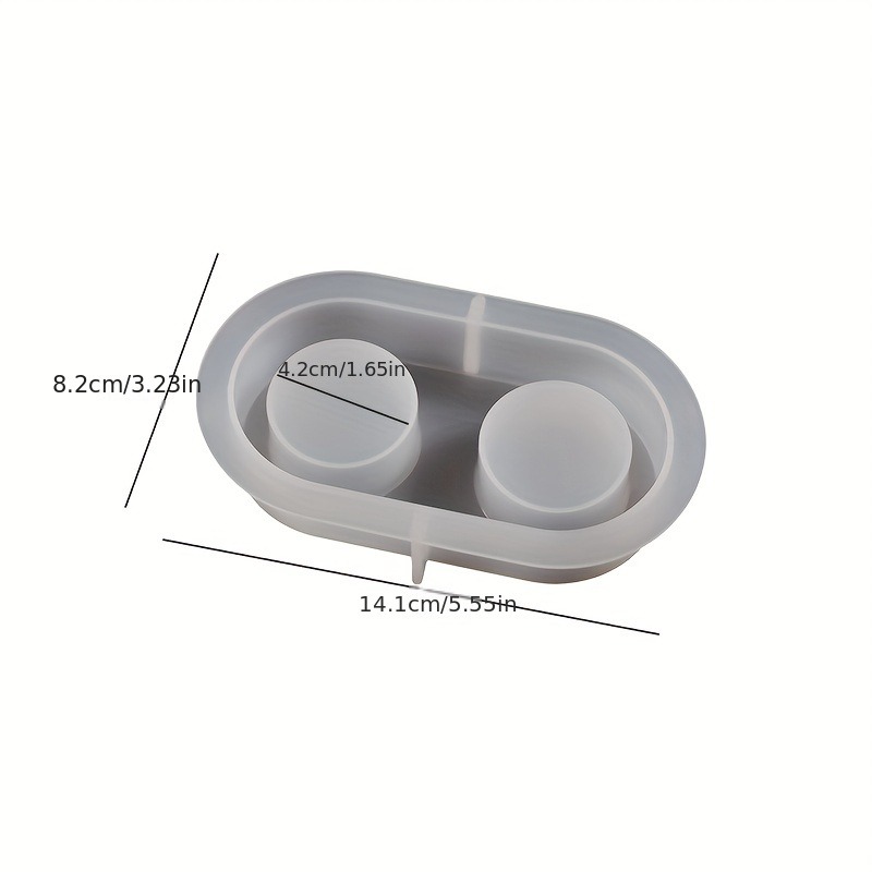 Gypsum Candle Holder Silicone  - Tech Room Accessories avis et prix