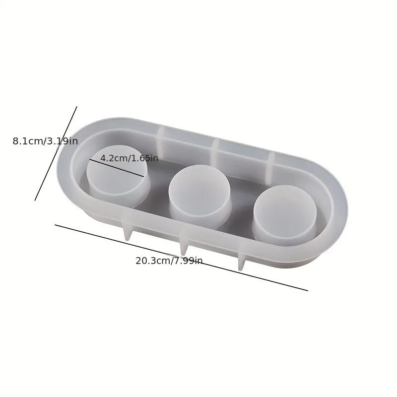 Gypsum Candle Holder Silicone  - Tech Room Accessories avis et prix